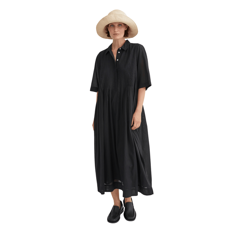 Skall Studio • Dot Shirtdress • Black