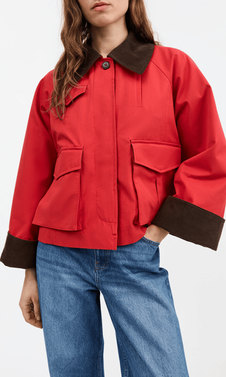 Skall Studio • Gaby City Jacket • Aurora Red