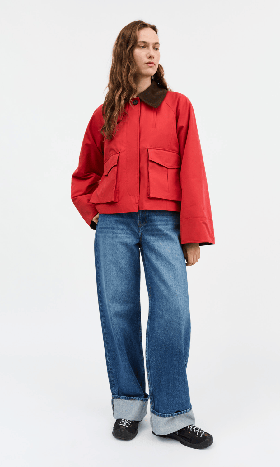 Skall Studio • Gaby City Jacket • Aurora Red