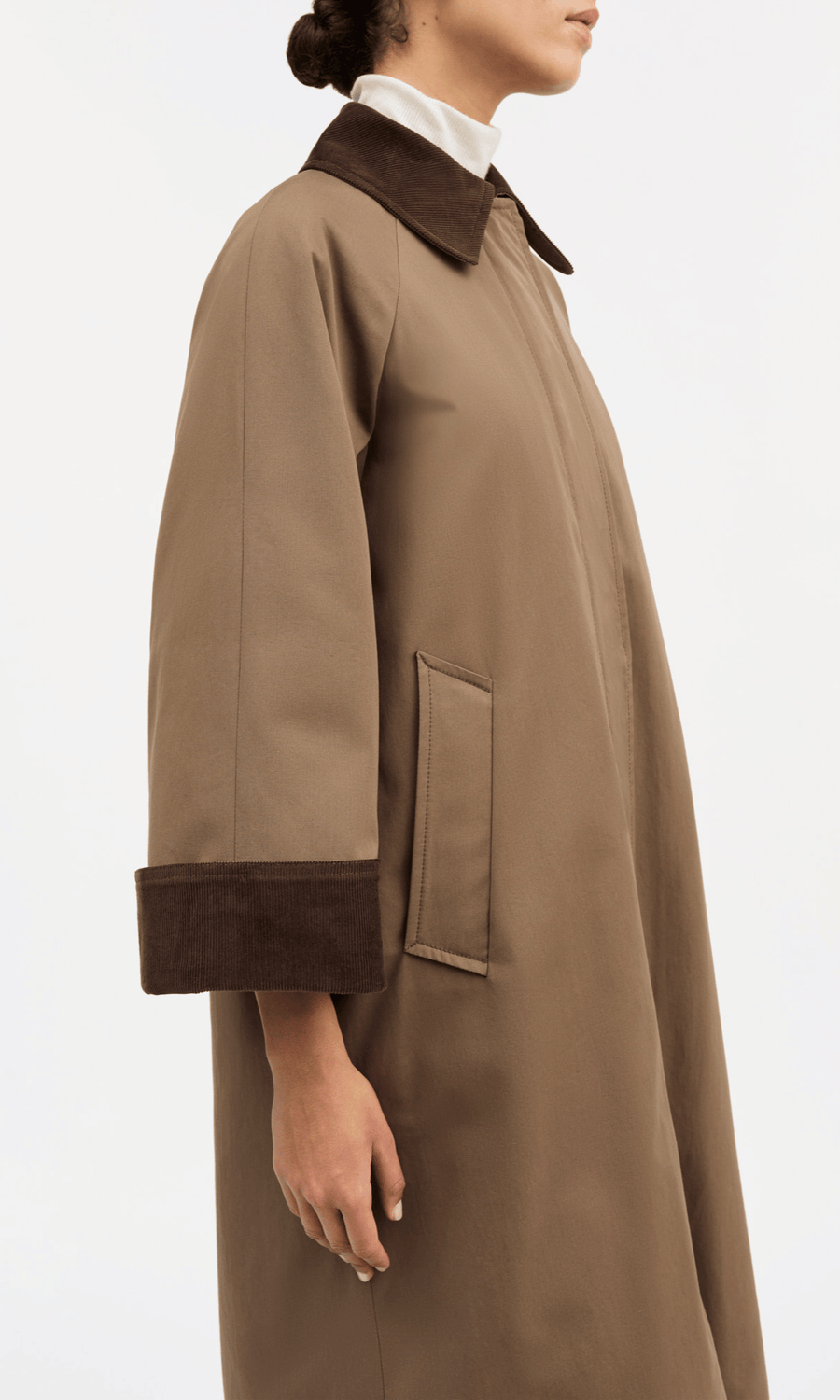 Skall Studio • Gaby Coat • Taupe Brown
