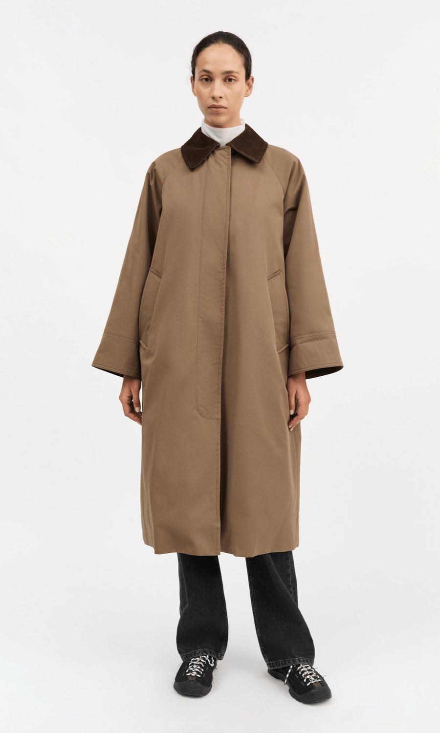 Skall Studio • Gaby Coat • Taupe Brown