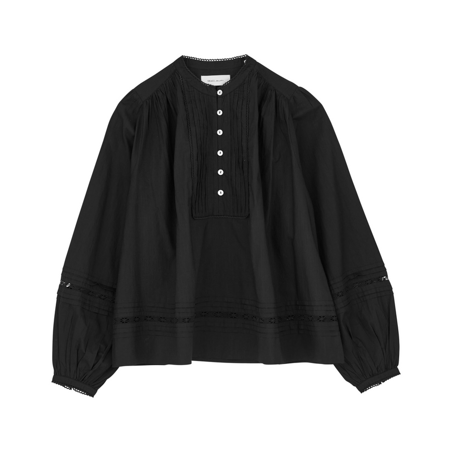 Skall Studio • Leaf Shirt • Black