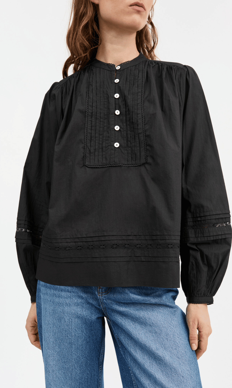 Skall Studio • Leaf Shirt • Black