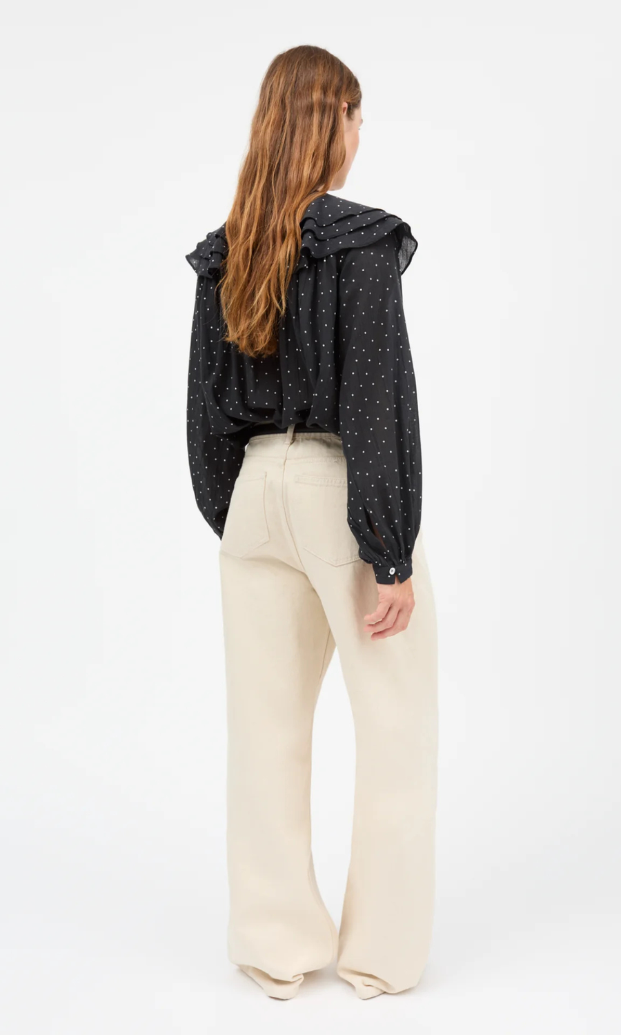 Skall Studio • Lilou Shirt • Black/White Dot