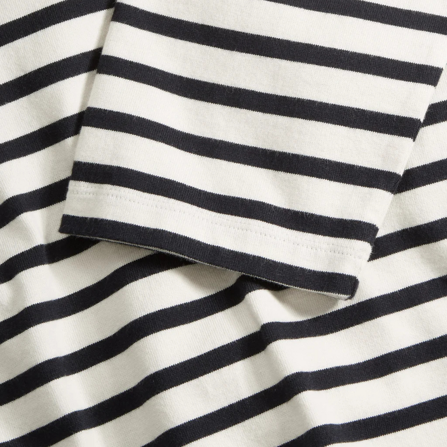 Skall Studio • Loui Oversized Blouse • Dark Navy/White Stripe