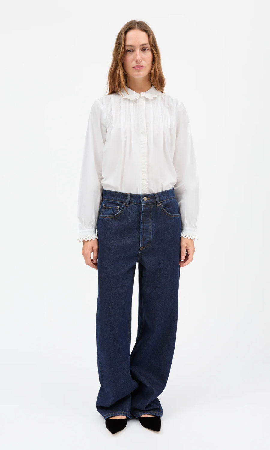 Skall Studio • Lulu Shirt • Optic White