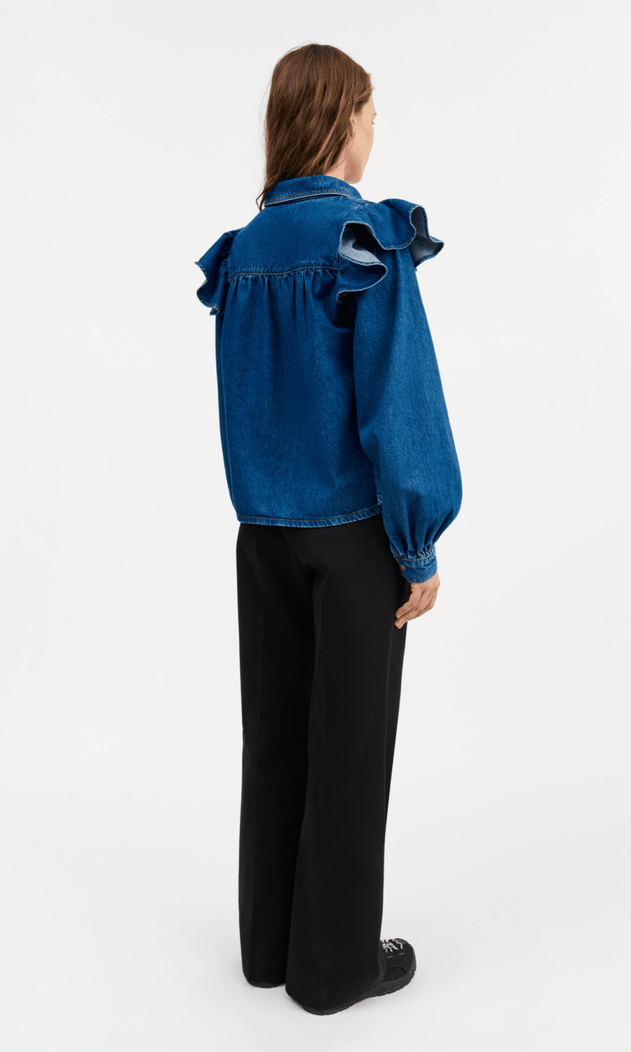 Skall Studio • Mille Blouse • Vintage Washed Blue