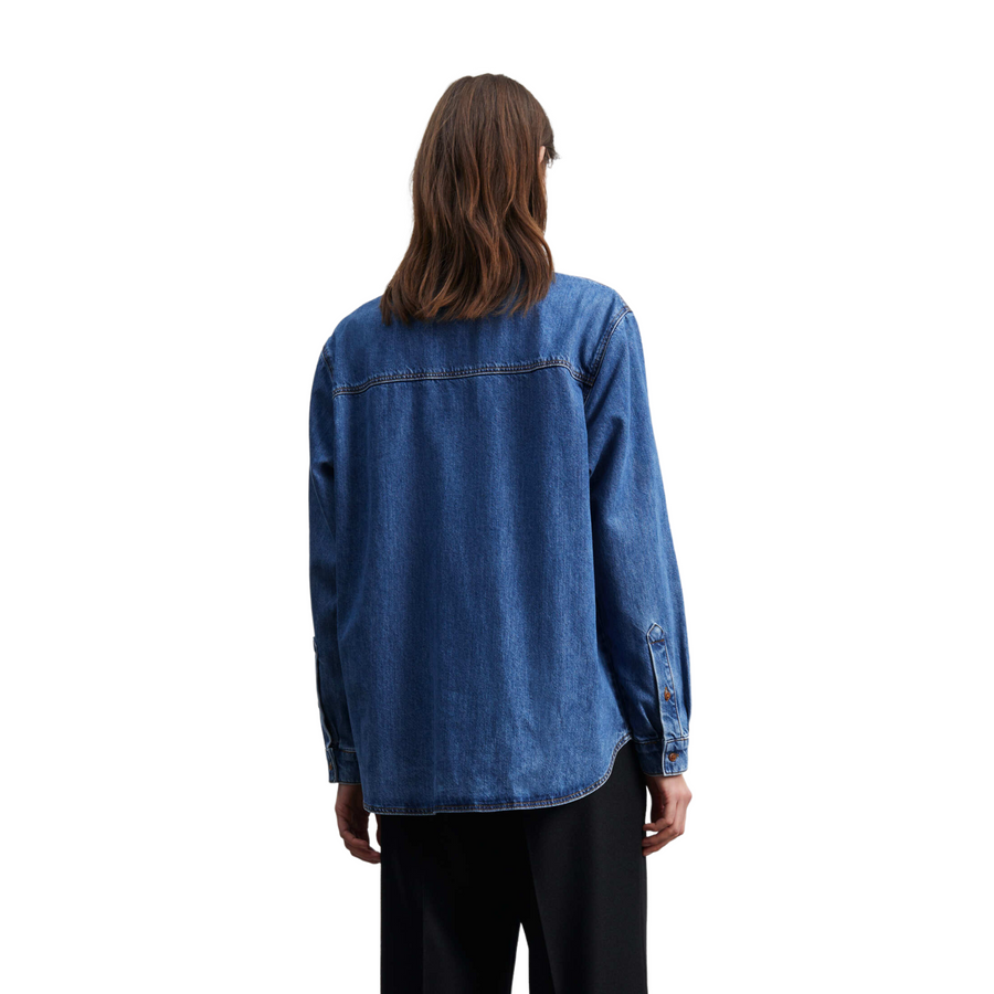 Skall Studio • Millington Shirt • Mid Blue Denim