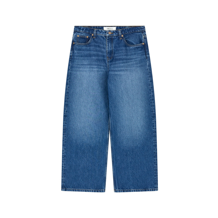 Skall Studio • Taylor Cropped Jeans • Vintage Washed Blue