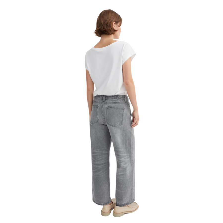 Skall Studio • Taylor Cropped Jeans • Worn Light Grey