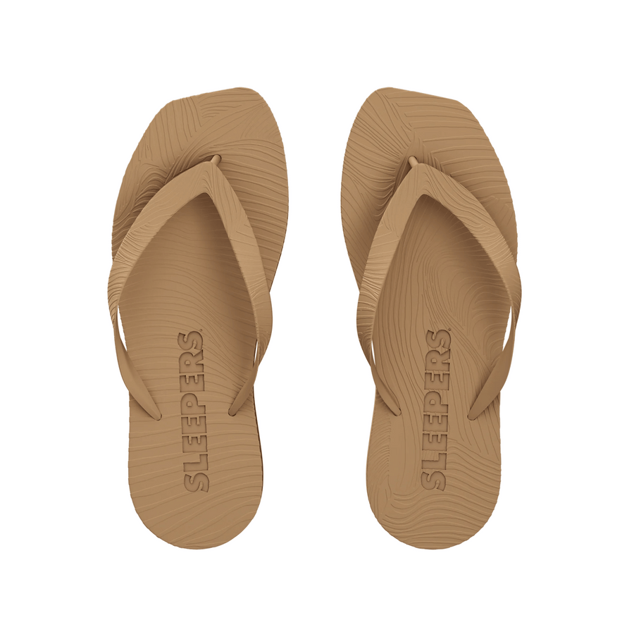 Sleepers • High Platform Flip Flop  • Sand