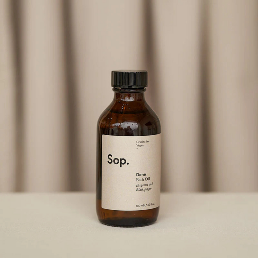 Sop • Bergamot & Black Pepper Dene Bath Oil • 100ml