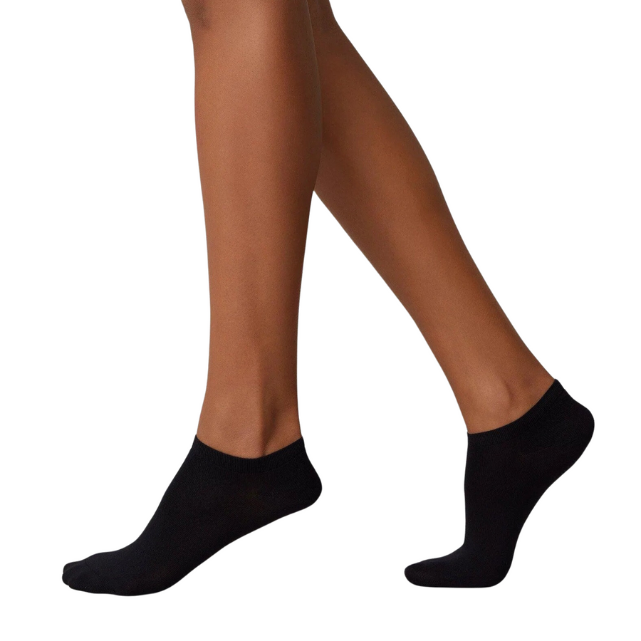 Swedish Stockings • Sara Sneaker Socks • Black
