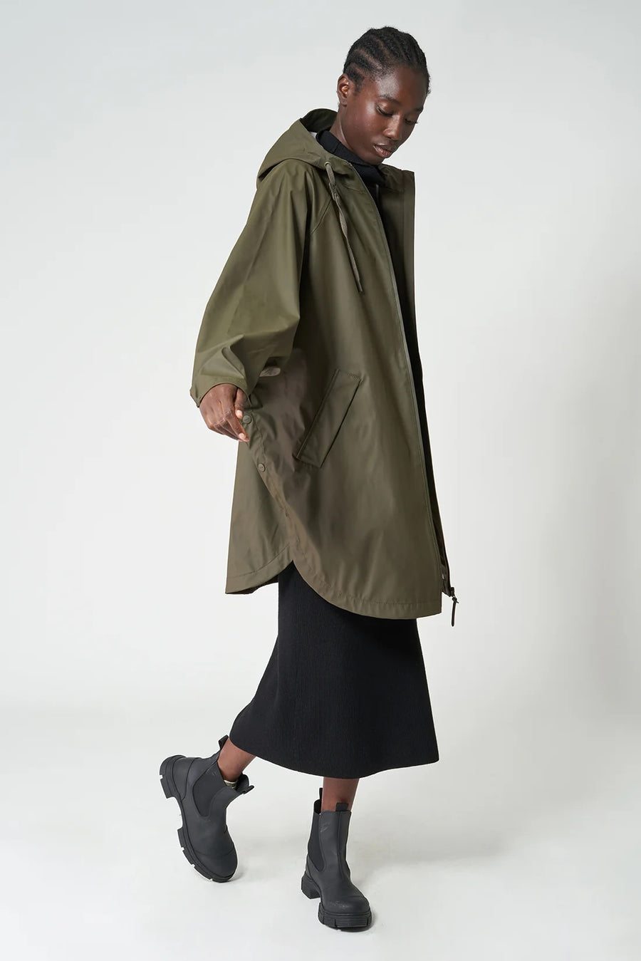 Tanta • Sky Raincoat • Khaki