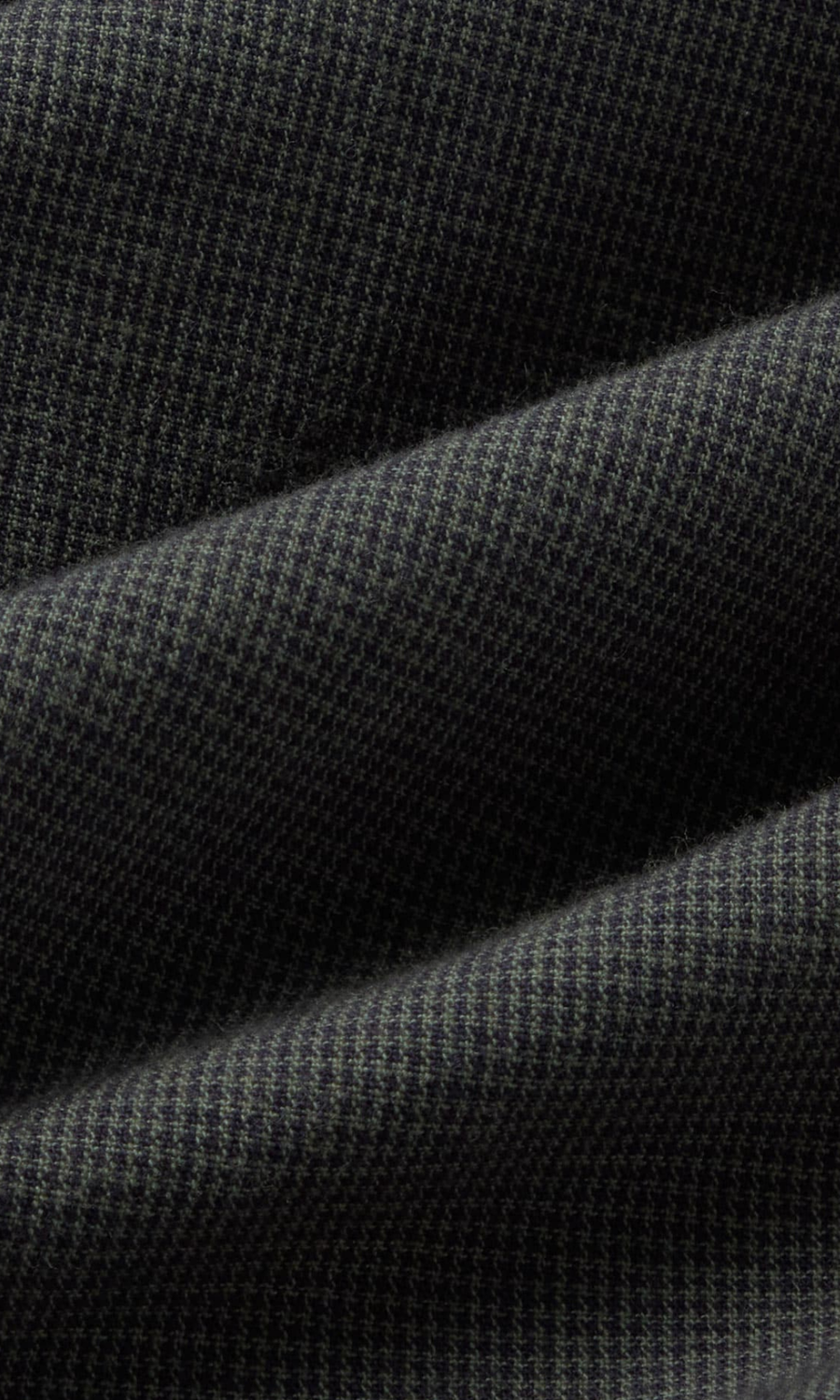 Thinking Mu • Ant Shirt • Dark Eucalyptus Microchecks