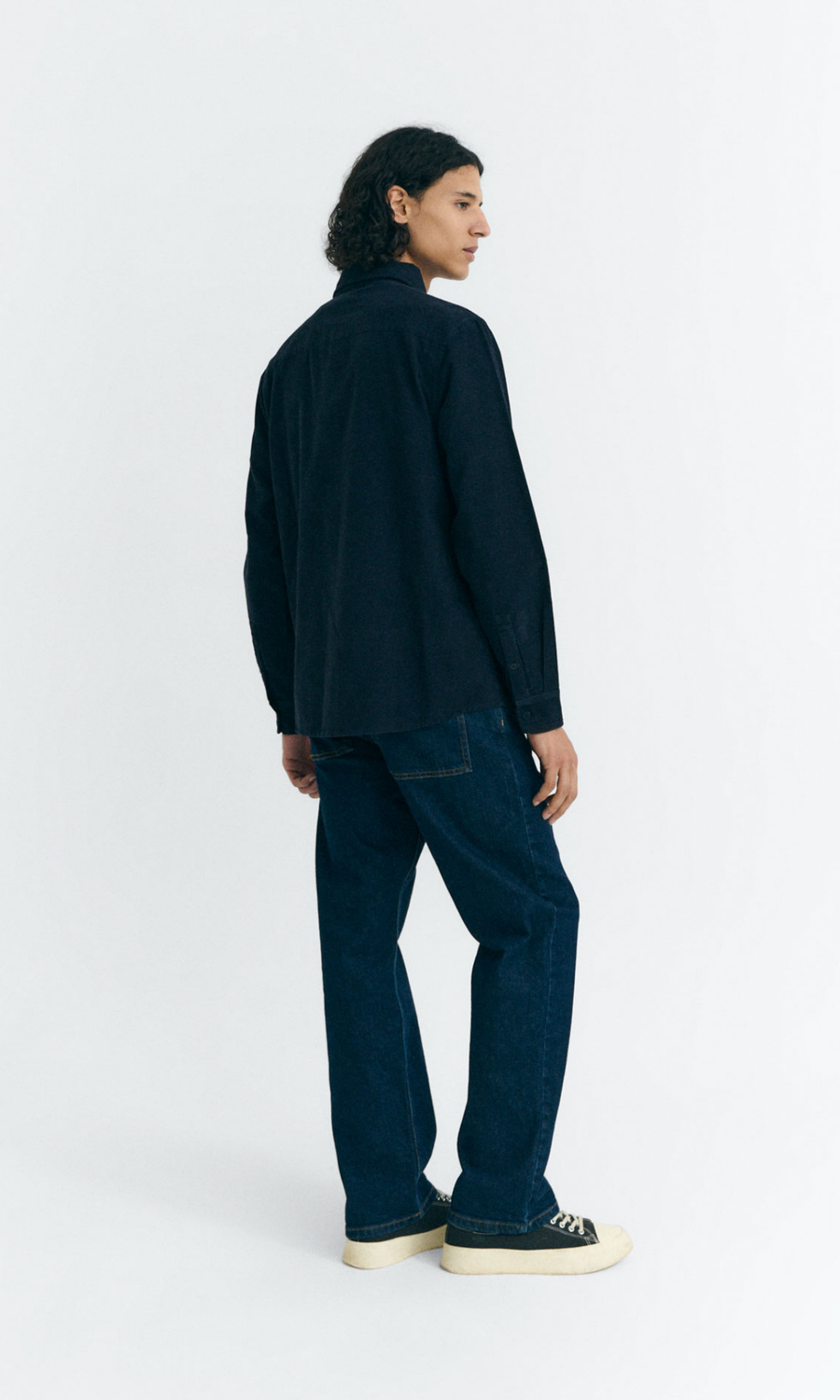 Thinking Mu • Ant Shirt • Navy Corduroy