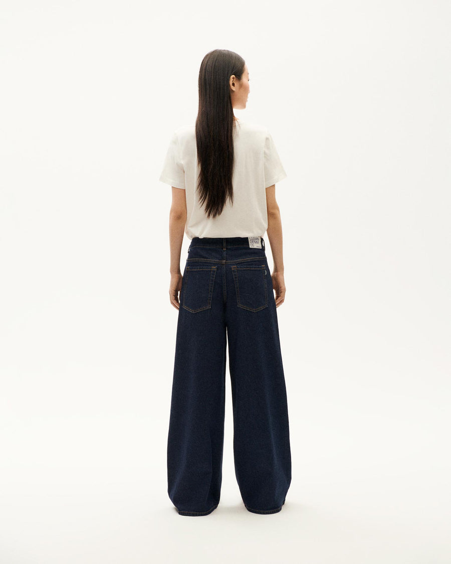 Thinking Mu • Hedda Pants • Dark Clean Denim