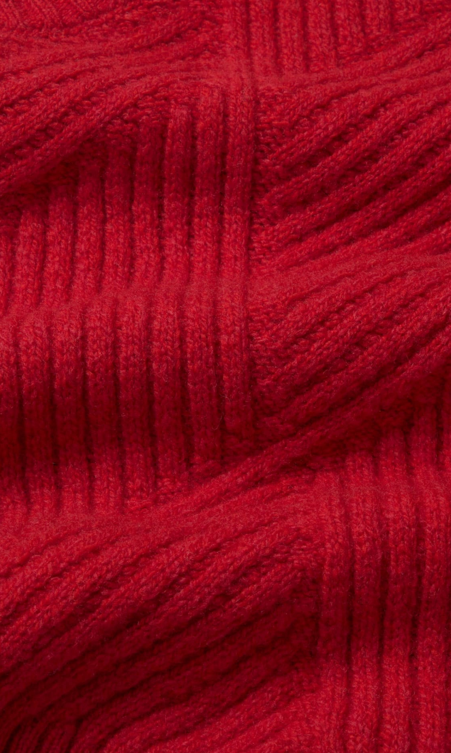 Thinking Mu • Kaia Knitted Vest • Red