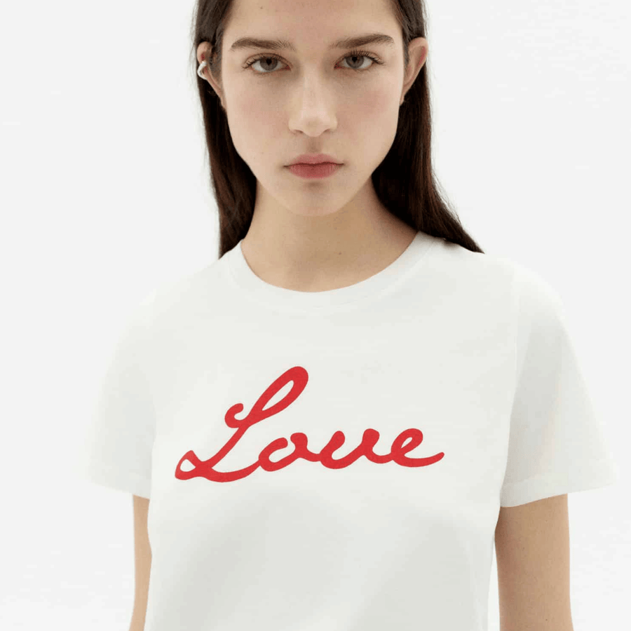 Thinking Mu • Love Ida Tee • White