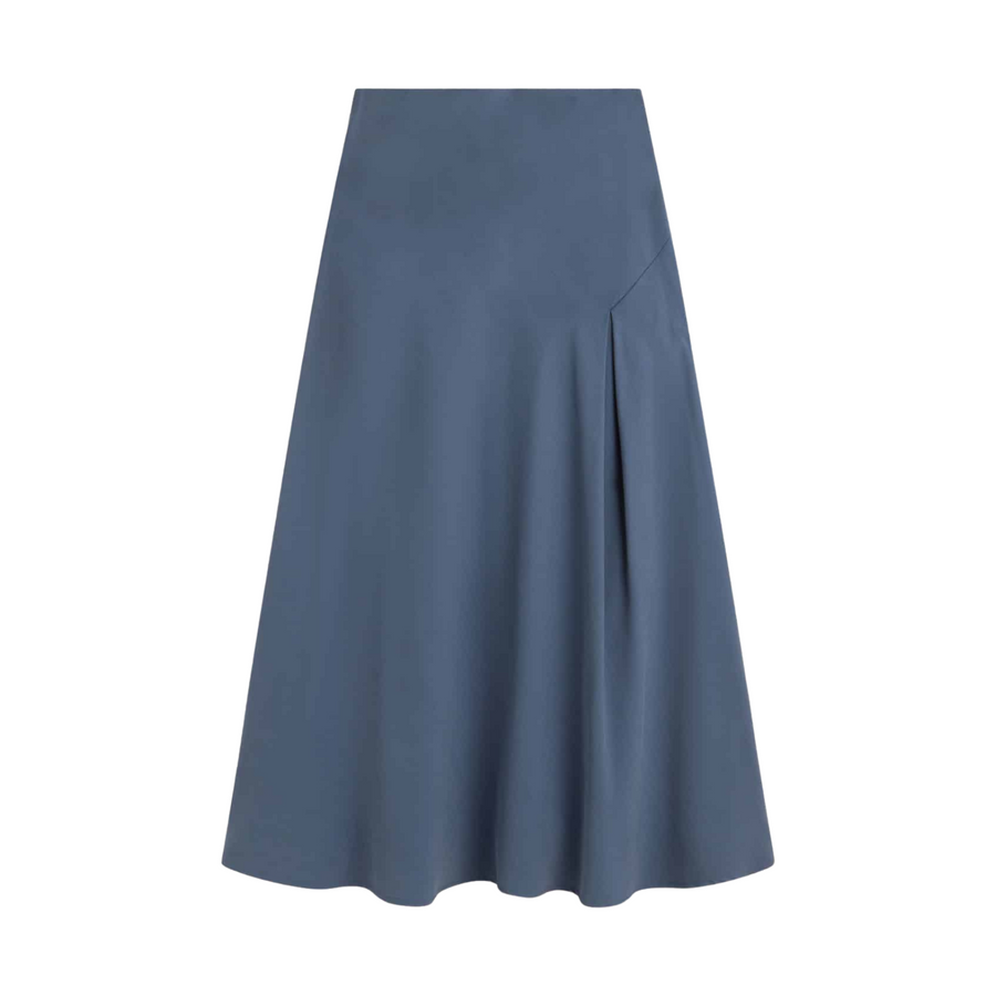 Thinking Mu • Tori Skirt • Sea Blue