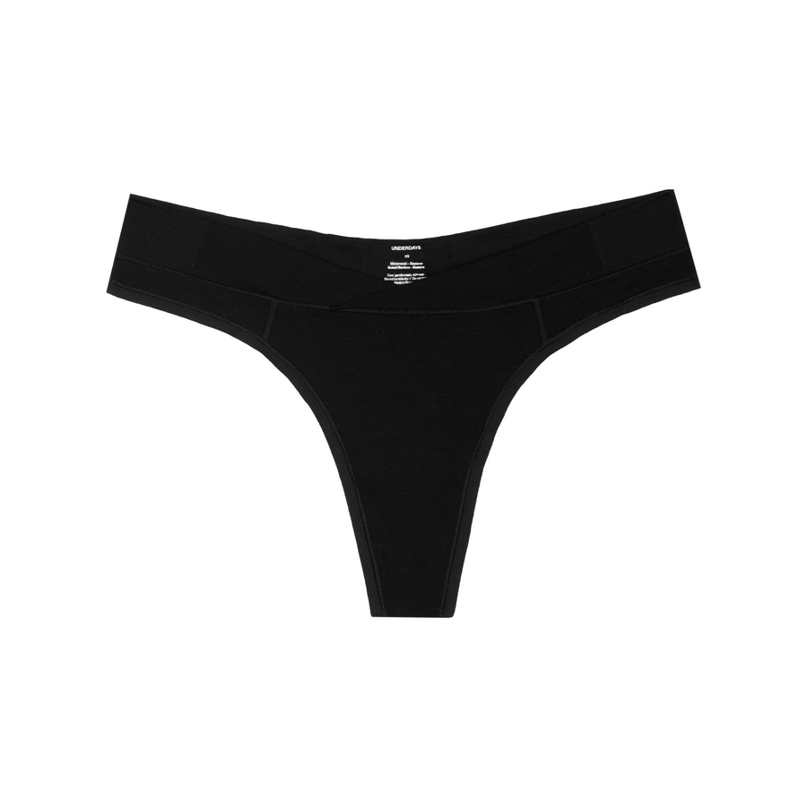 Underdays • The Everyday Thong • Black