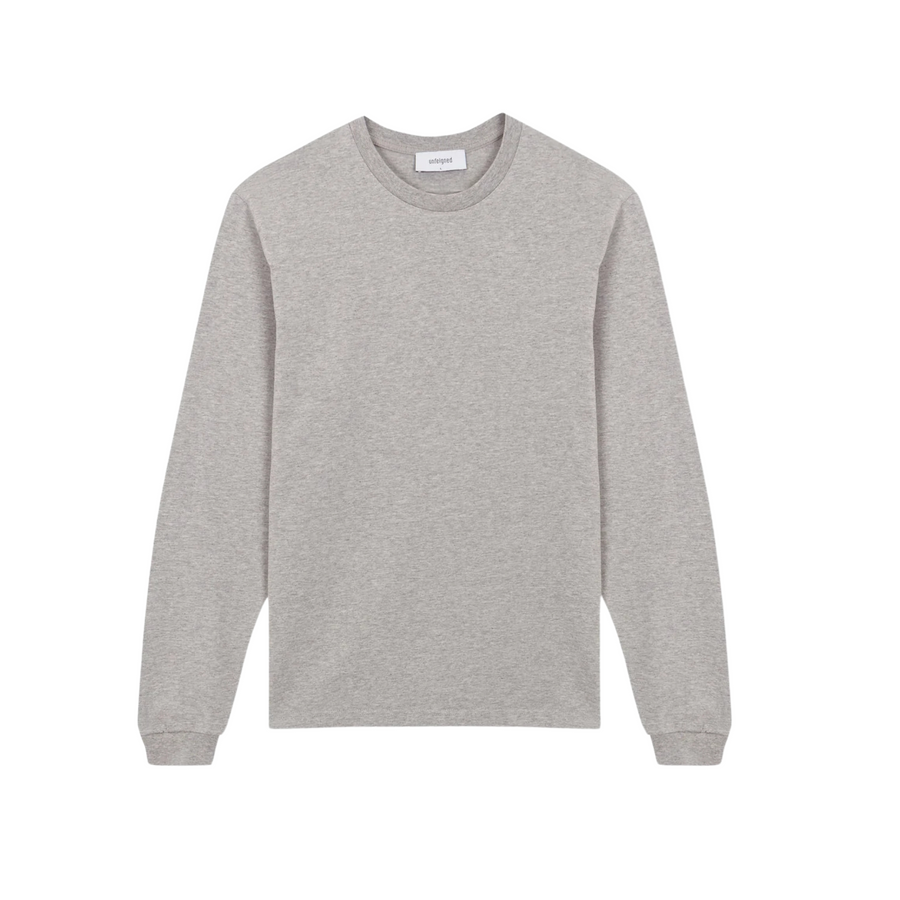 Unfeigned • Long Sleeve T-Shirt • Grey Melange