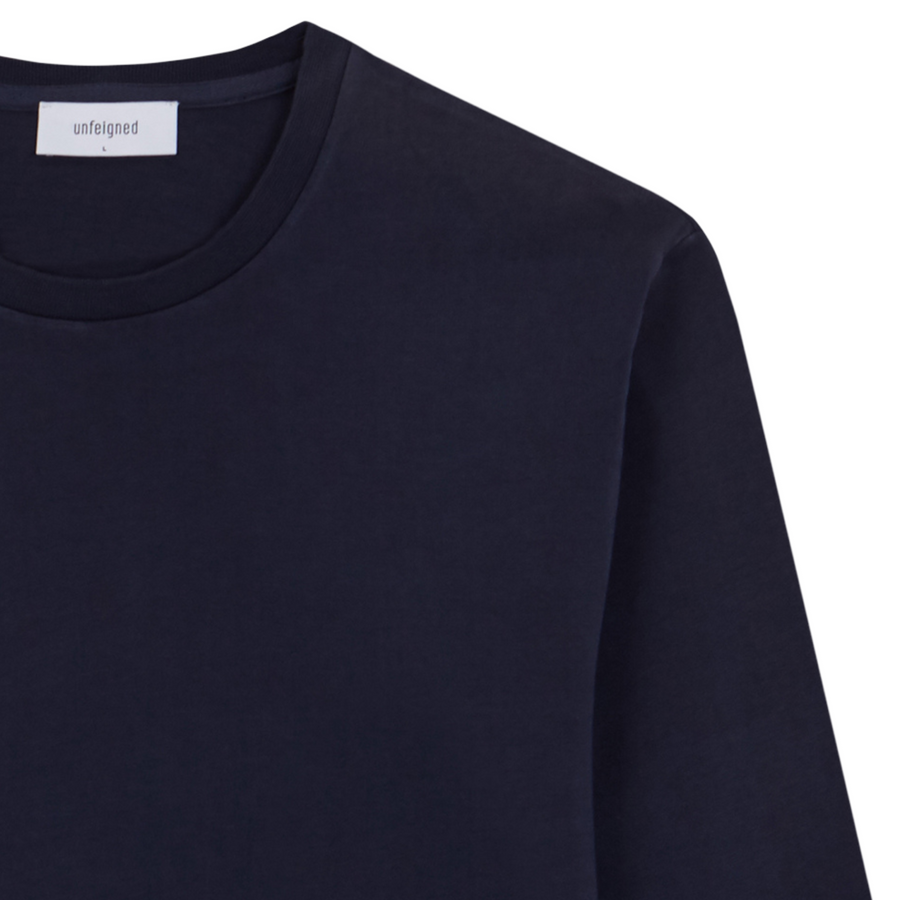 Unfeigned • Long Sleeve T-Shirt • Navy