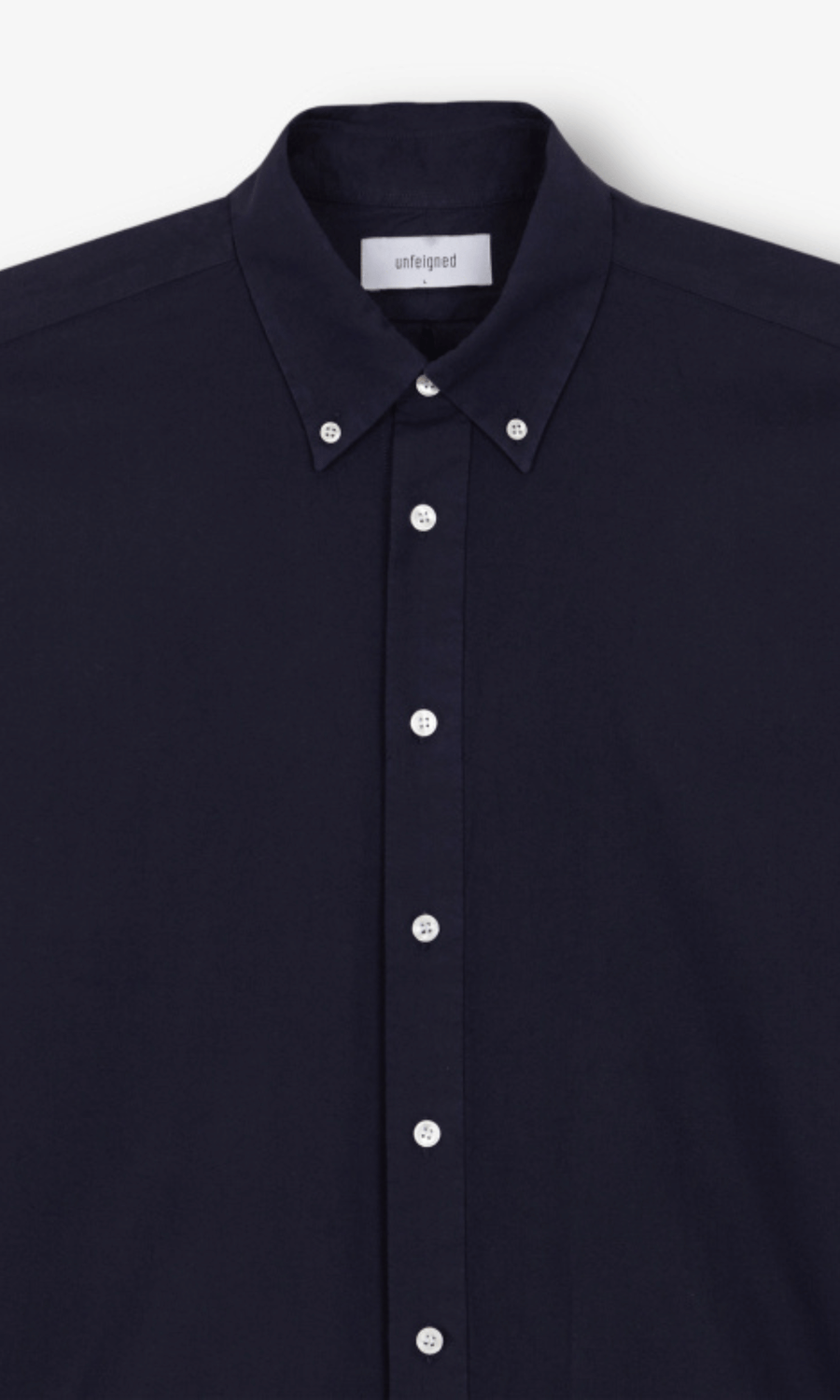 Unfeigned • Regular Oxford Shirt • Navy Blue