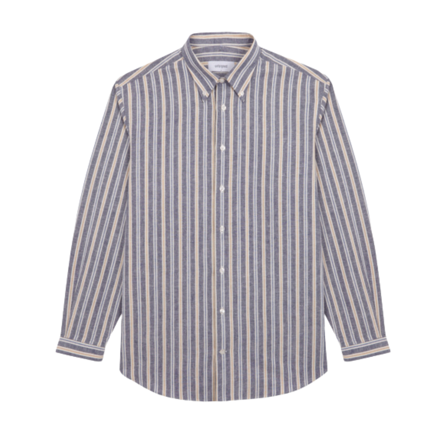 Unfeigned • Regular Shirt • Peached Colourful Stripes
