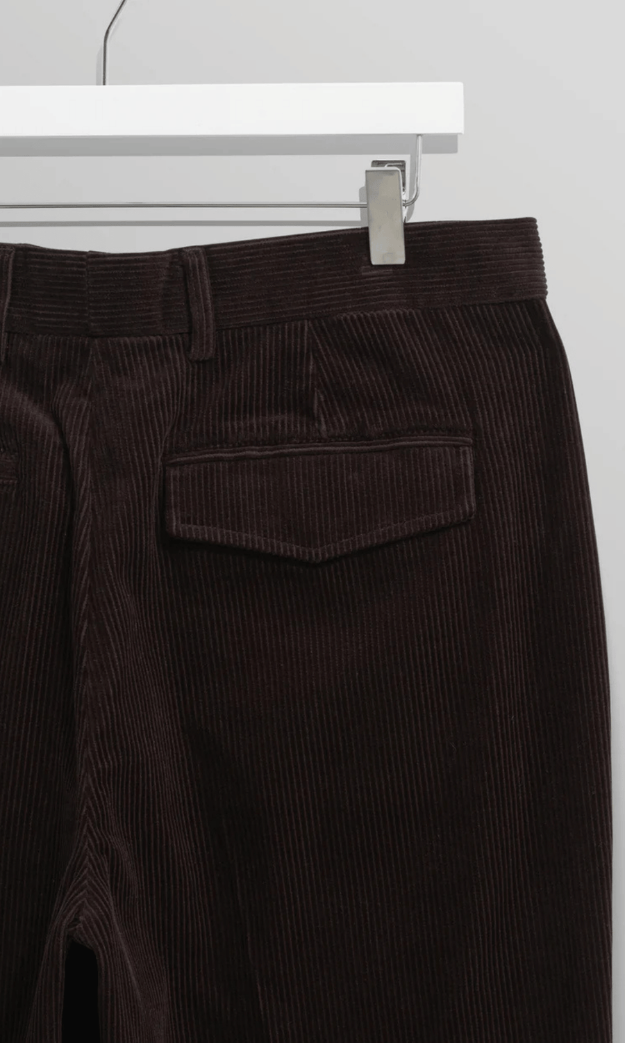 Wax London • Aubyn Trousers • Black Soft Corduroy