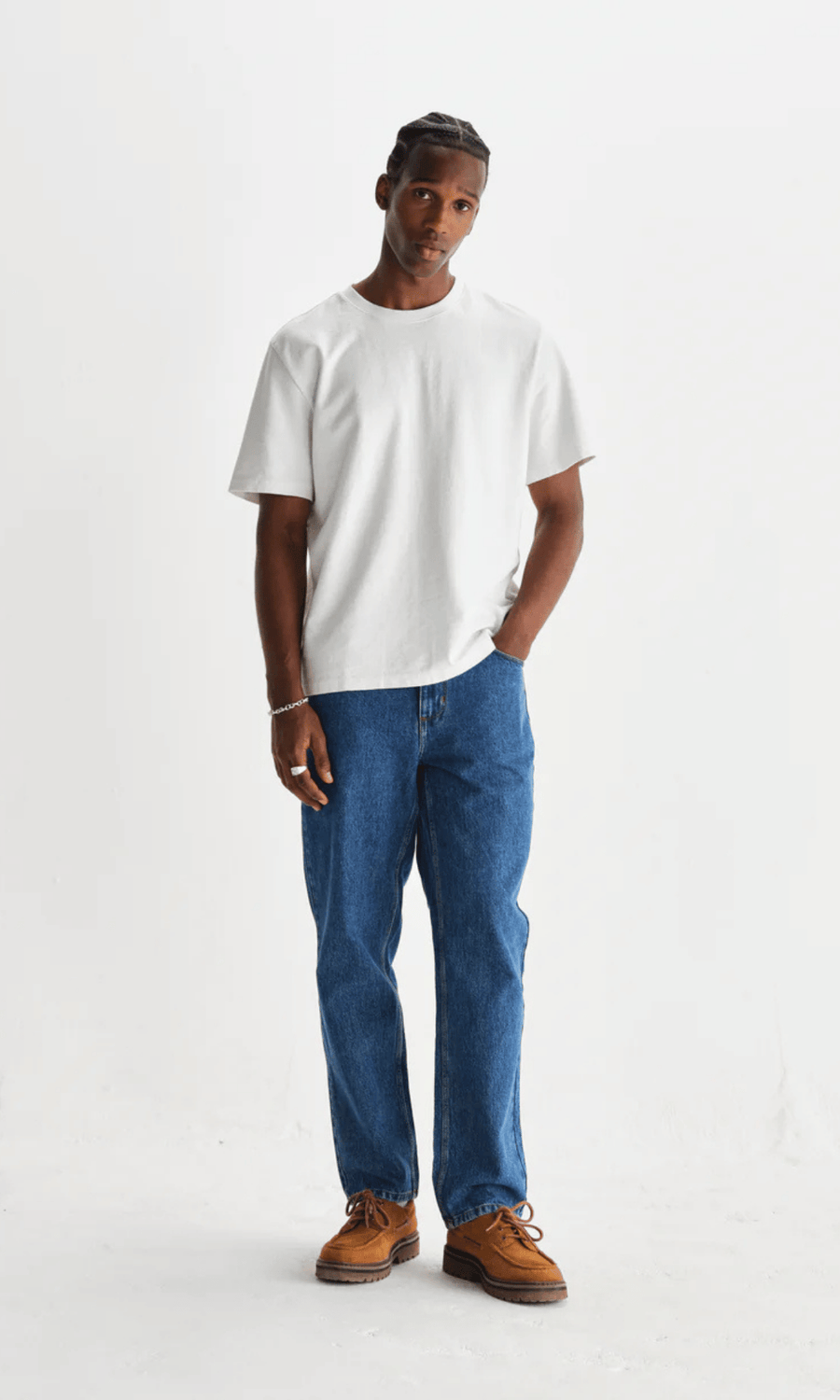 Wax London • Dean Tee • White Jolt