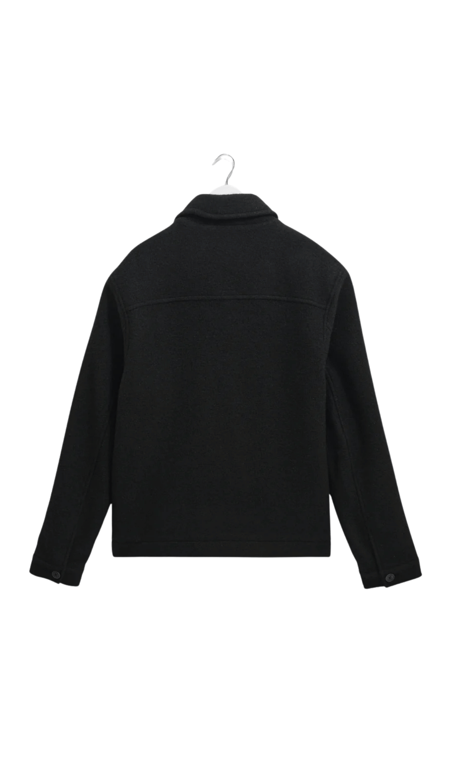 Wax London • Eldon Jacket • Midnight Boiled Wool