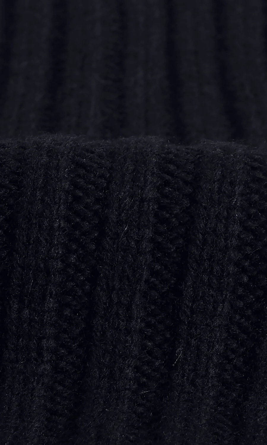 Wax London • Belvoir Fisherman Beanie • Navy