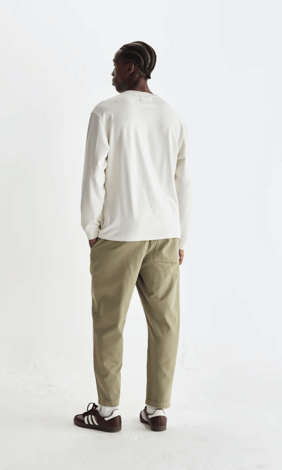 Wax London • Hayden Tee • Ecru