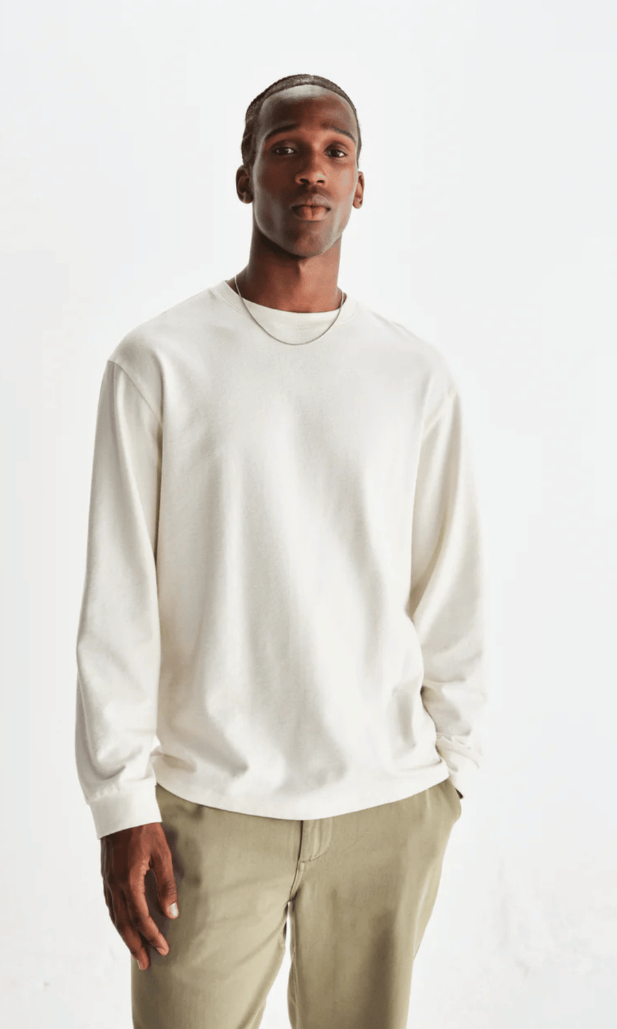 Wax London • Hayden Tee • Ecru