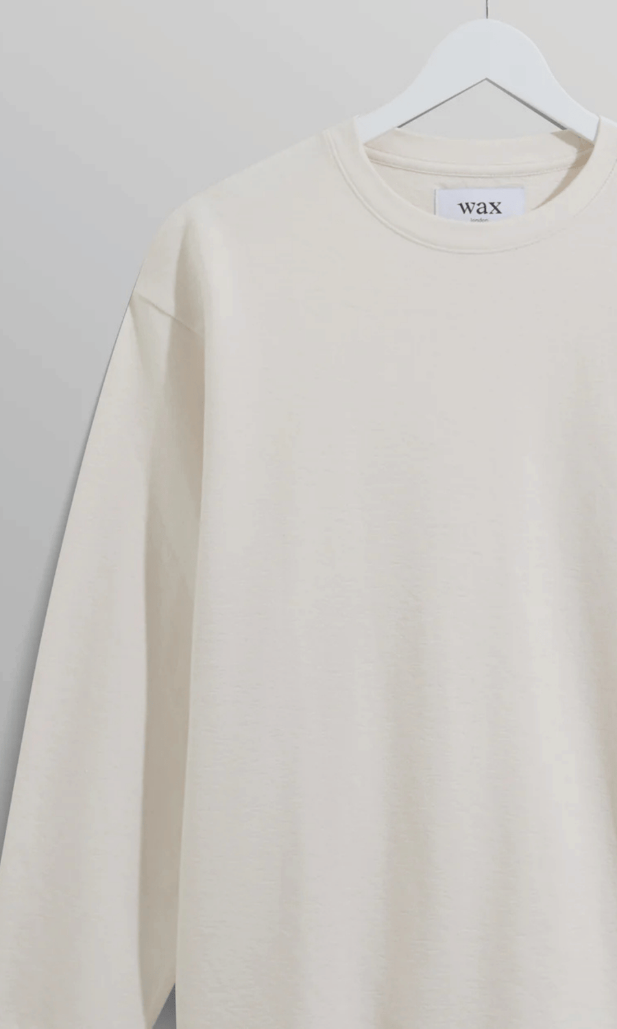 Wax London • Hayden Tee • Ecru