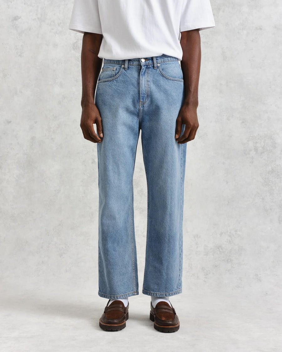Wax London • Loose Fit Jeans • Blue Denim
