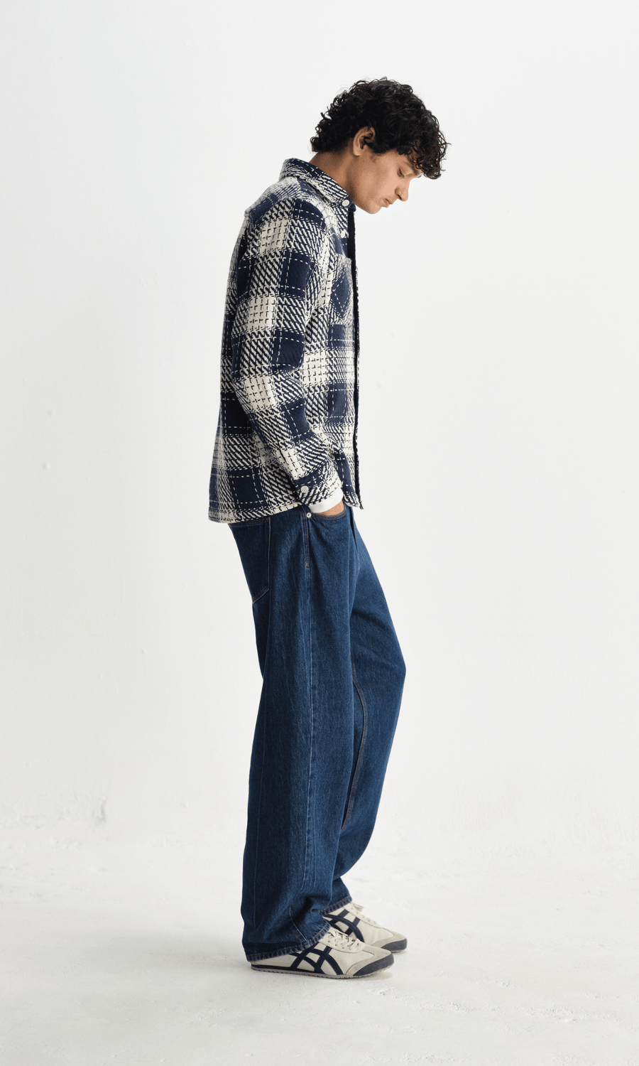 Wax London • Whiting Overshirt • Marine Beatnik