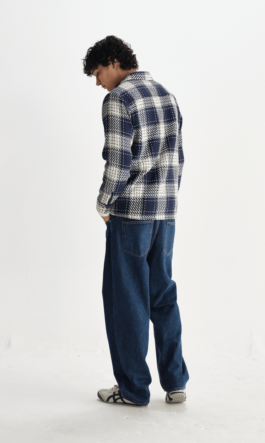 Wax London • Whiting Overshirt • Marine Beatnik