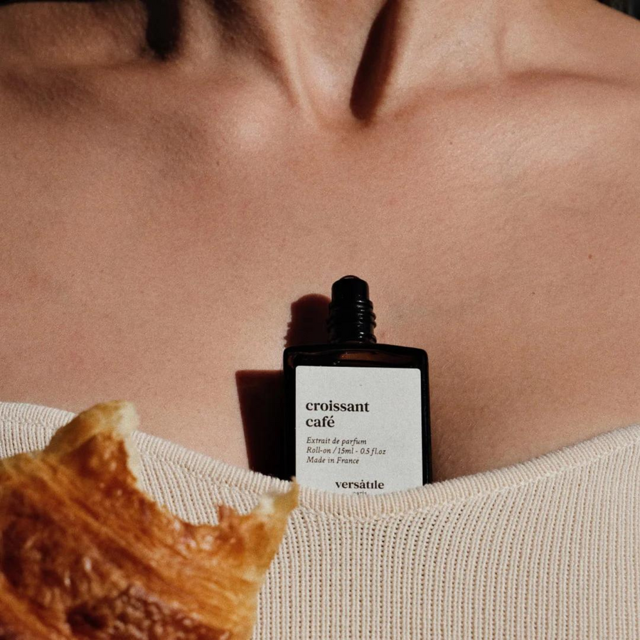 Versatile Paris • Croissant Café  • Genderless Roll-On Extrait De Parfum