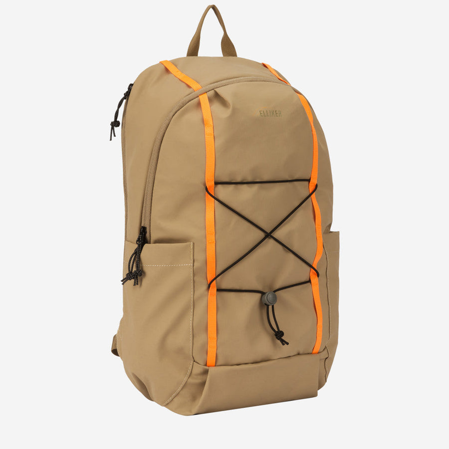 Elliker • Keswik Zip Top Backpack • Sand