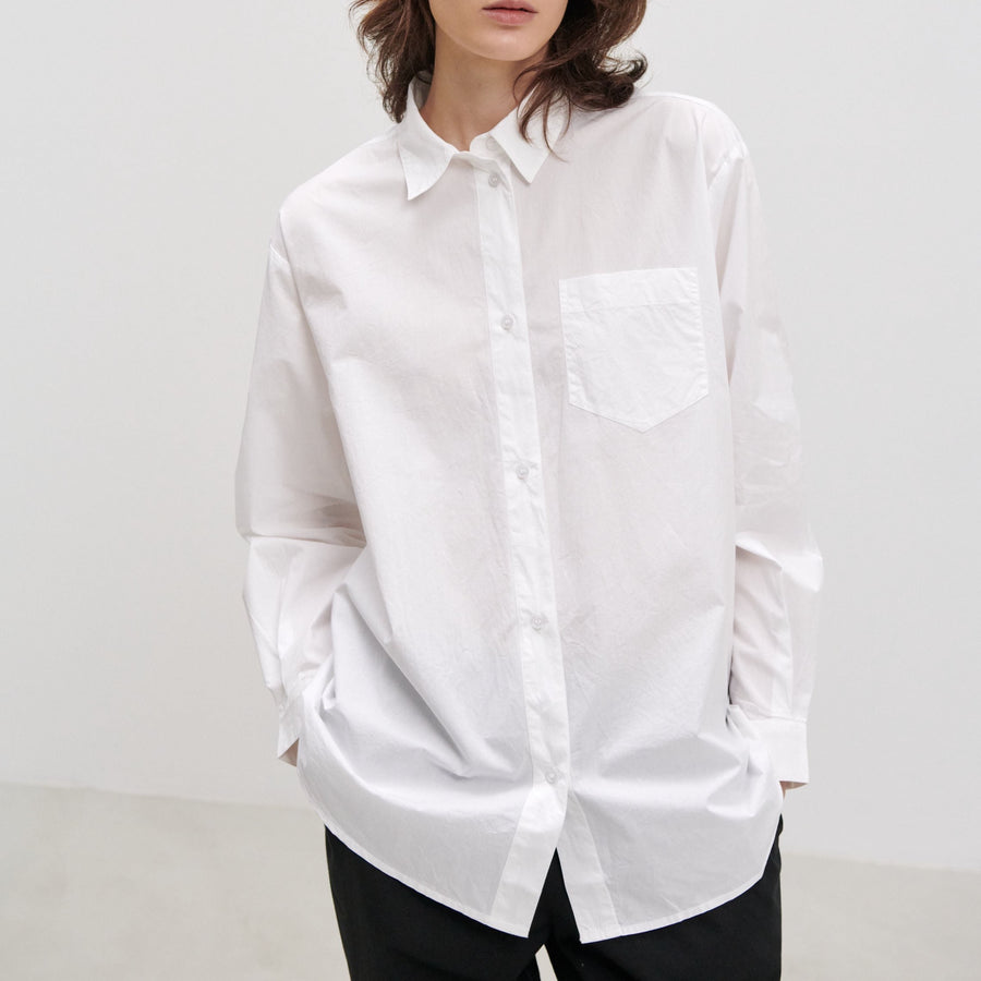 Skall Studio • Edgar Shirt • Optic White